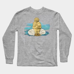 Venus of Willendorf Long Sleeve T-Shirt